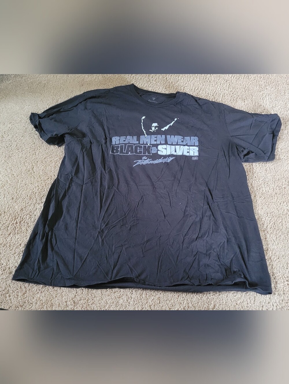 Fanatics Dale Earnhardt Big & Tall Short Sleeve Shirt, Tag Size 4XL